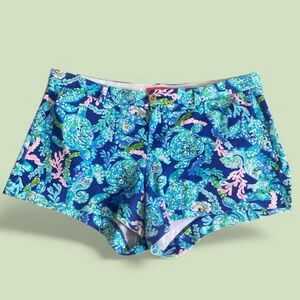 Lilly Pulitzer Callahan stretch shorts Turtle Villa 16